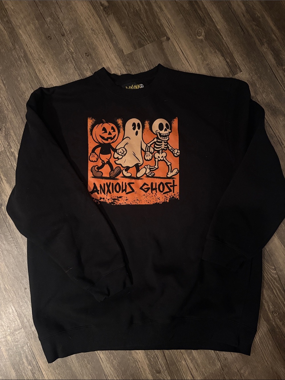 Anxious Ghost apparel- XXL - Halloween - Picture 1 of 5